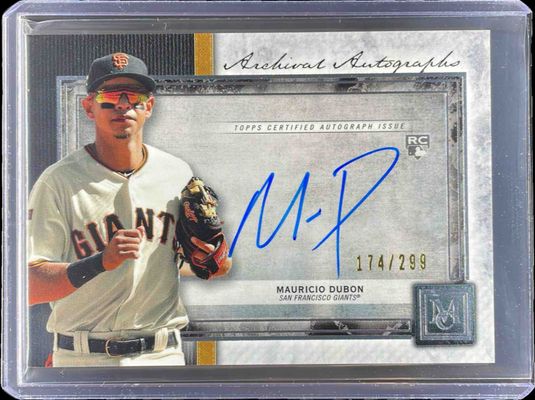 2020 Topps Museum Collection #AA-MD Archival Autographs /299