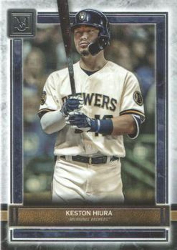 Keston Hiura 2020 Topps Museum Collection #54 Base RAW