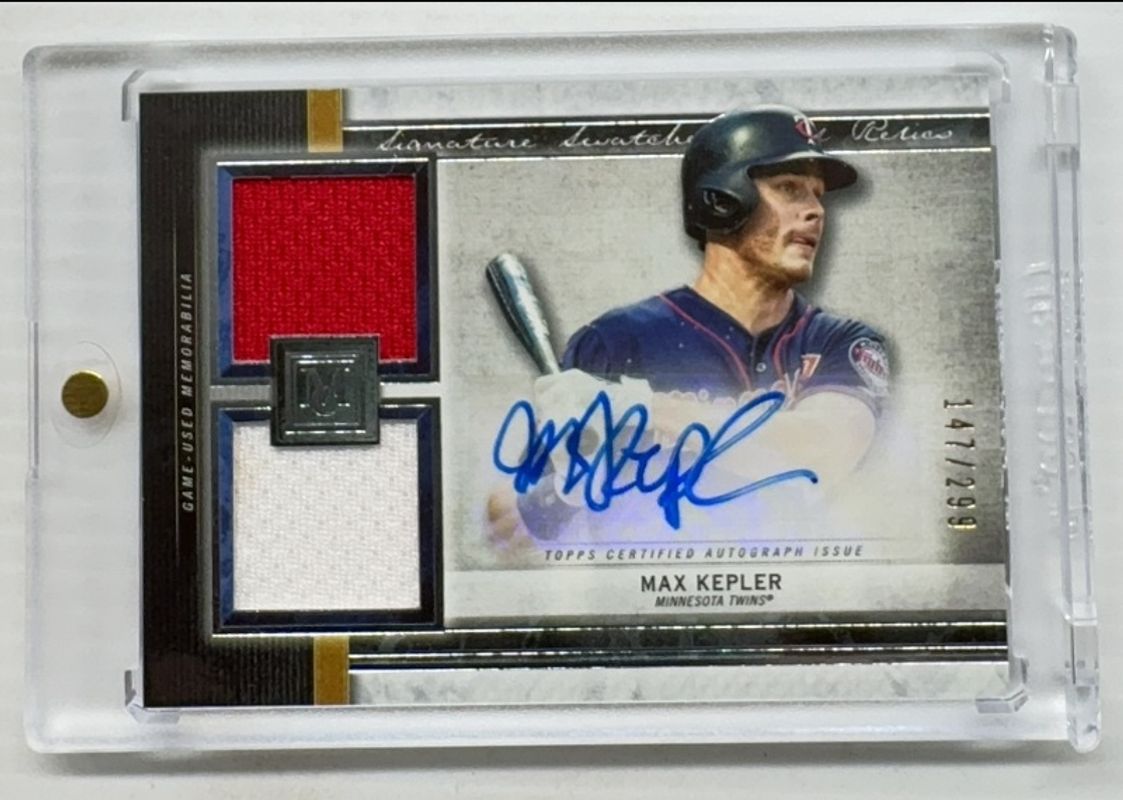 Max Kepler 2020 Topps Museum Collection #SSDA-MK Single-Player ...