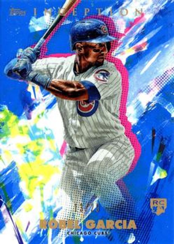 Robel Garcia 2020 Topps Inception #8 Blue /25 Rookie RAW