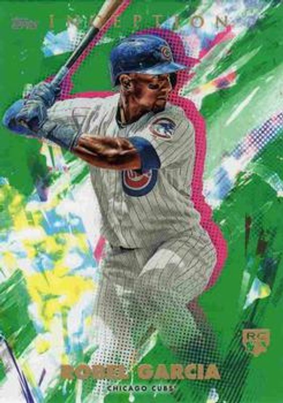 Robel Garcia 2020 Topps Inception #8 Green Rookie RAW