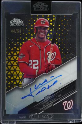 2020 Topps Chrome Black #CBA-JS Autographs - Gold /50
