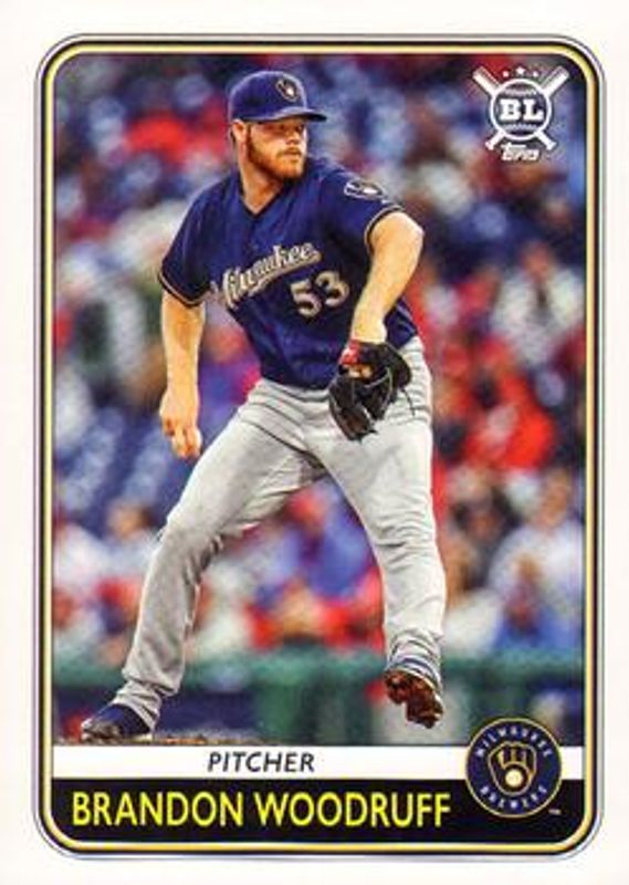 Brandon Woodruff 2020 Topps Big League #190 Base RAW