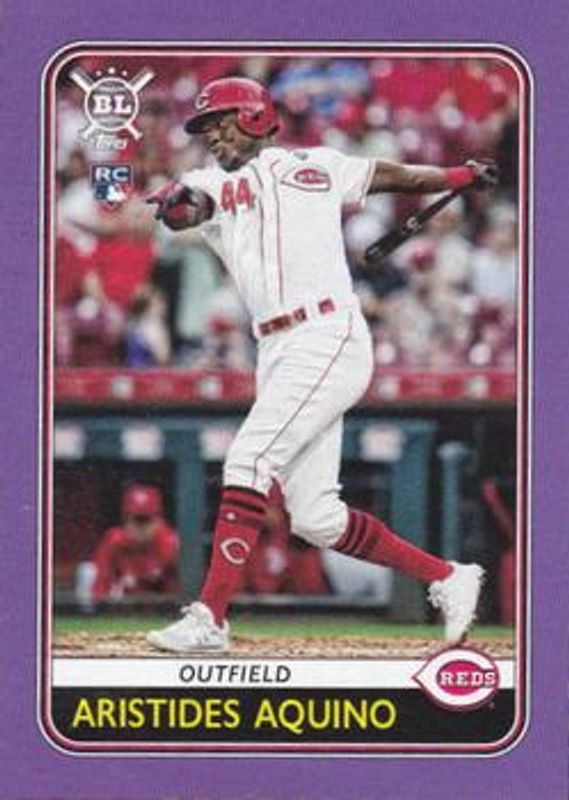 Aristides Aquino 2020 Topps Big League #B4 Blaster Box Cards Rookie RAW