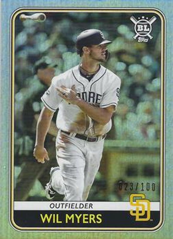 2020 Topps Big League #124 Rainbow Foil /100