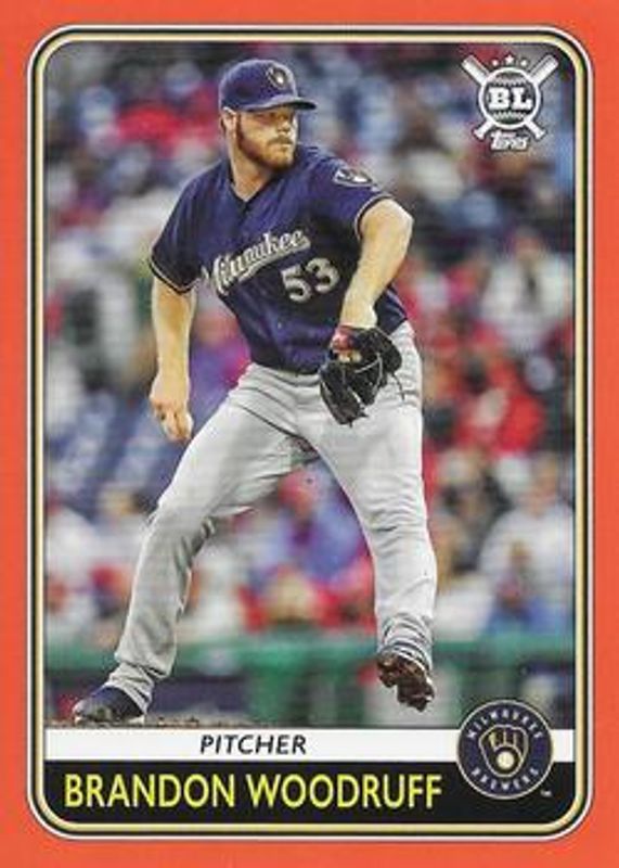 Brandon Woodruff 2020 Topps Big League #190 Orange RAW