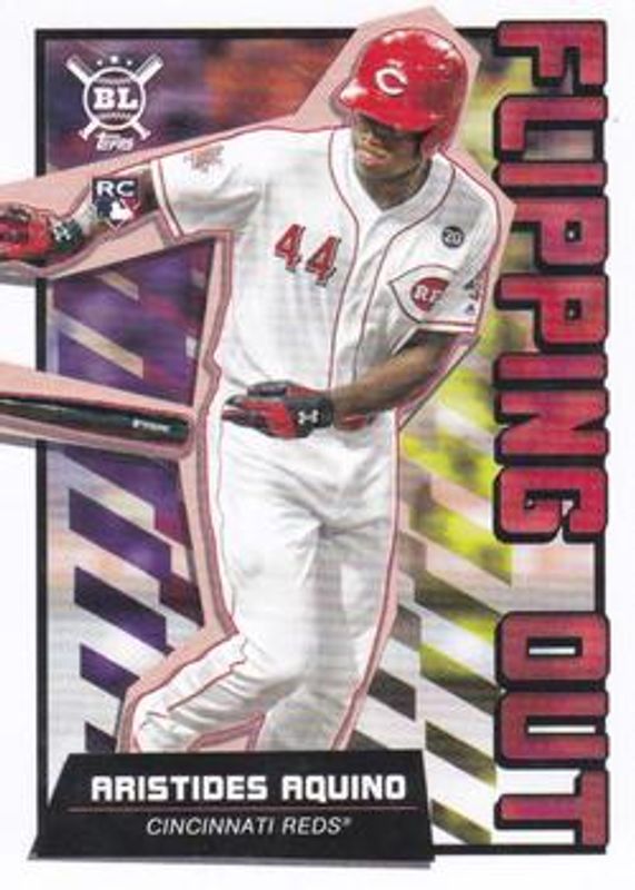 Aristides Aquino 2020 Topps Big League #FO-5 Flipping Out Rookie RAW