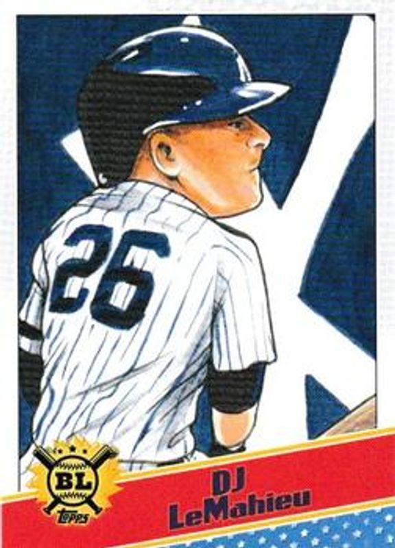 DJ LeMahieu 2020 Topps Big League #SCO-DL Star Caricature - Reproductions RAW