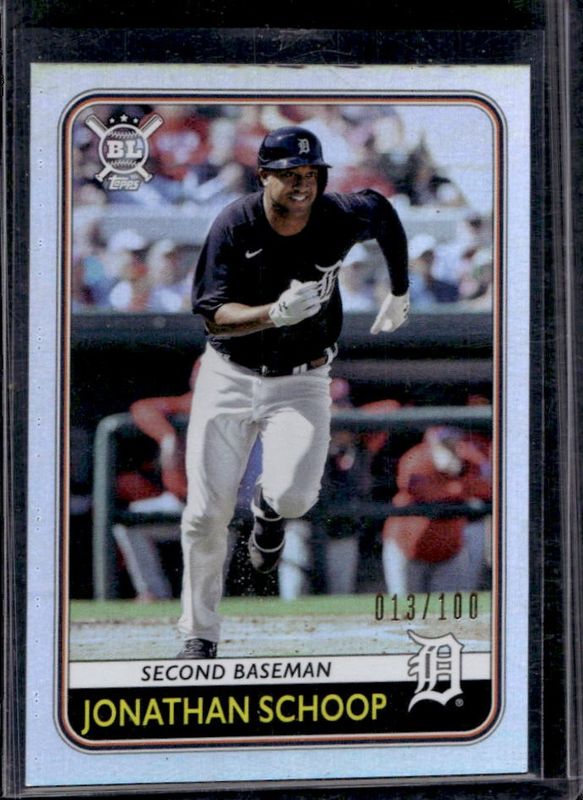 Jonathan Schoop 2020 Topps Big League #7 Rainbow Foil /100 RAW
