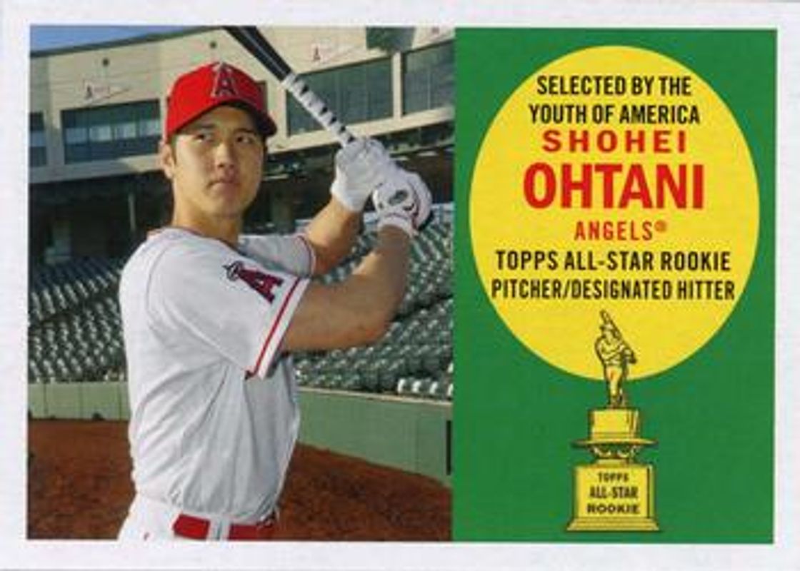 Shohei Ohtani 2020 Topps Archives #60AR-SO 1960 All-Star Rookies RAW