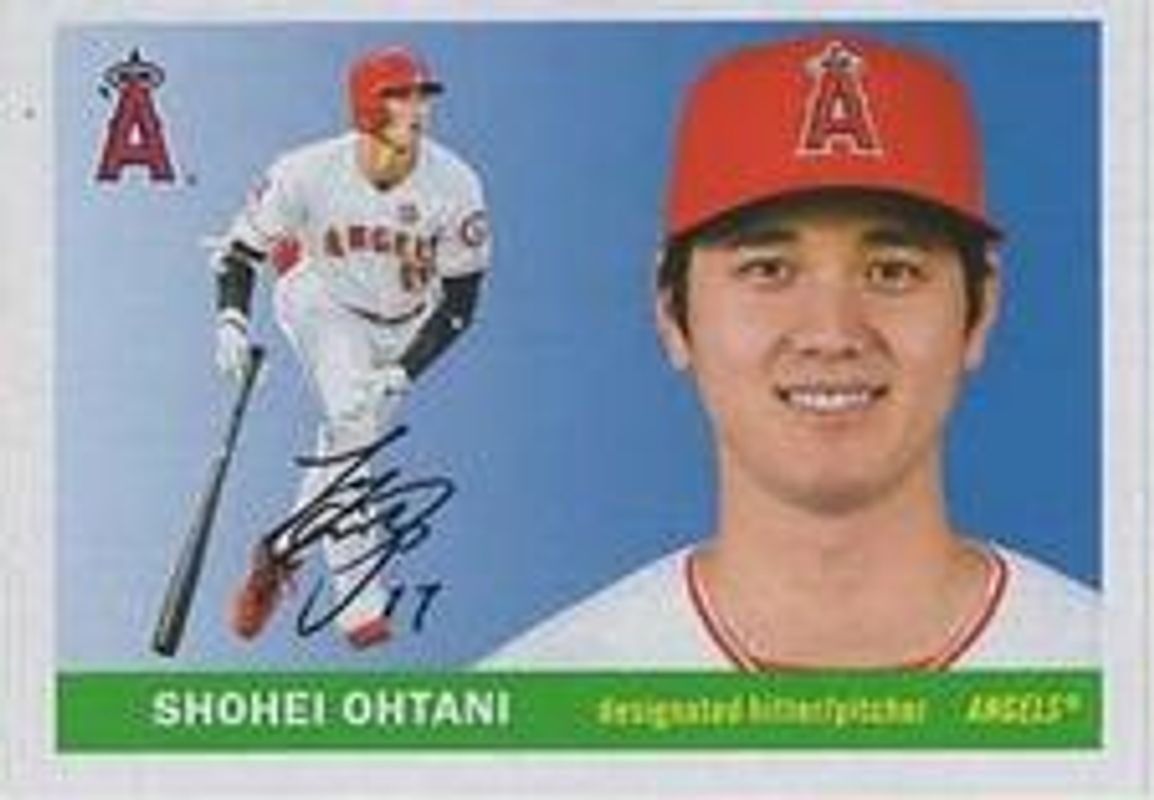 Shohei Ohtani 2020 Topps Archives #55M-7 1955 Mini RAW