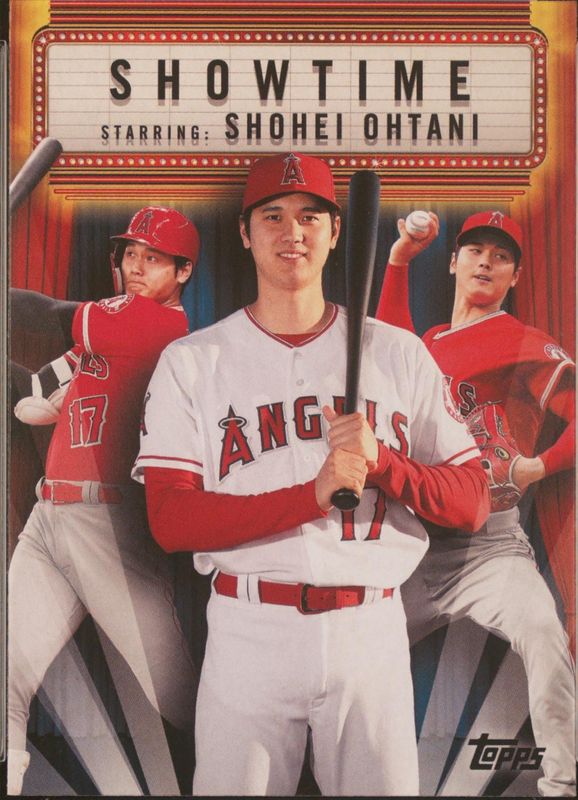 Shohei Ohtani 2020 Topps Archives #306 Topps Nickname Mini-Poster Numbered RAW