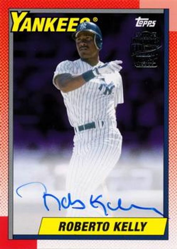 2020 Topps Archives #FFA-RK Fan Favorites Autographs - Purple /150