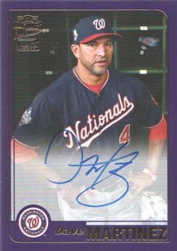 2020 Topps Archives #FFA-DM Fan Favorites Autographs - Purple /150