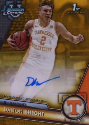 2023 Bowman Chrome University #BCPA-DK Prospect Auto - Gold Lava Refractor /50 (1st)