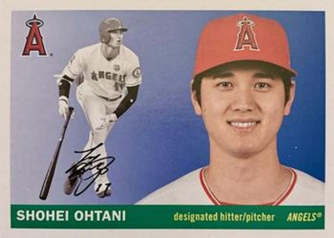 Shohei Ohtani 2020 Topps Archives #7c Base RAW