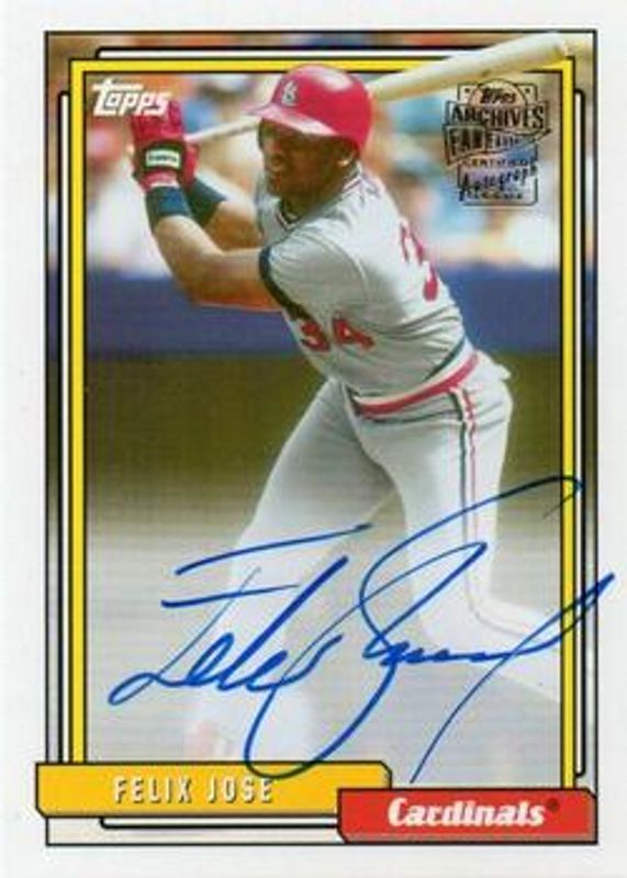 2020 Topps Archives #FFA-FJ Fan Favorites Autographs