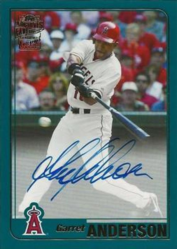 2020 Topps Archives #FFA-GA Fan Favorites Autographs