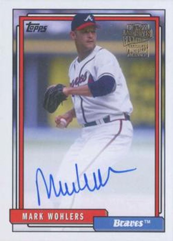 2020 Topps Archives #FFA-MW Fan Favorites Autographs