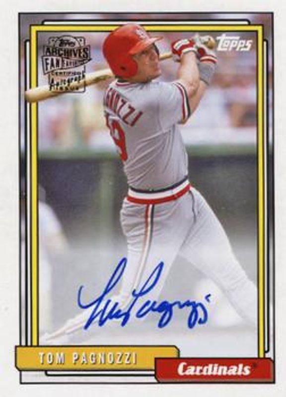 2020 Topps Archives #FFA-TP Fan Favorites Autographs