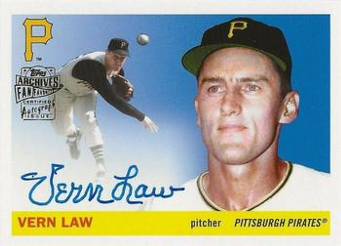 2020 Topps Archives #FFA-VL Fan Favorites Autographs