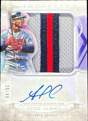 2019 Topps Inception #IAJ-OA Autographs Jumbo Patch /125
