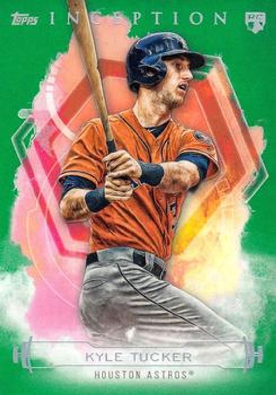 Kyle Tucker 2019 Topps Inception #25 Green Rookie RAW