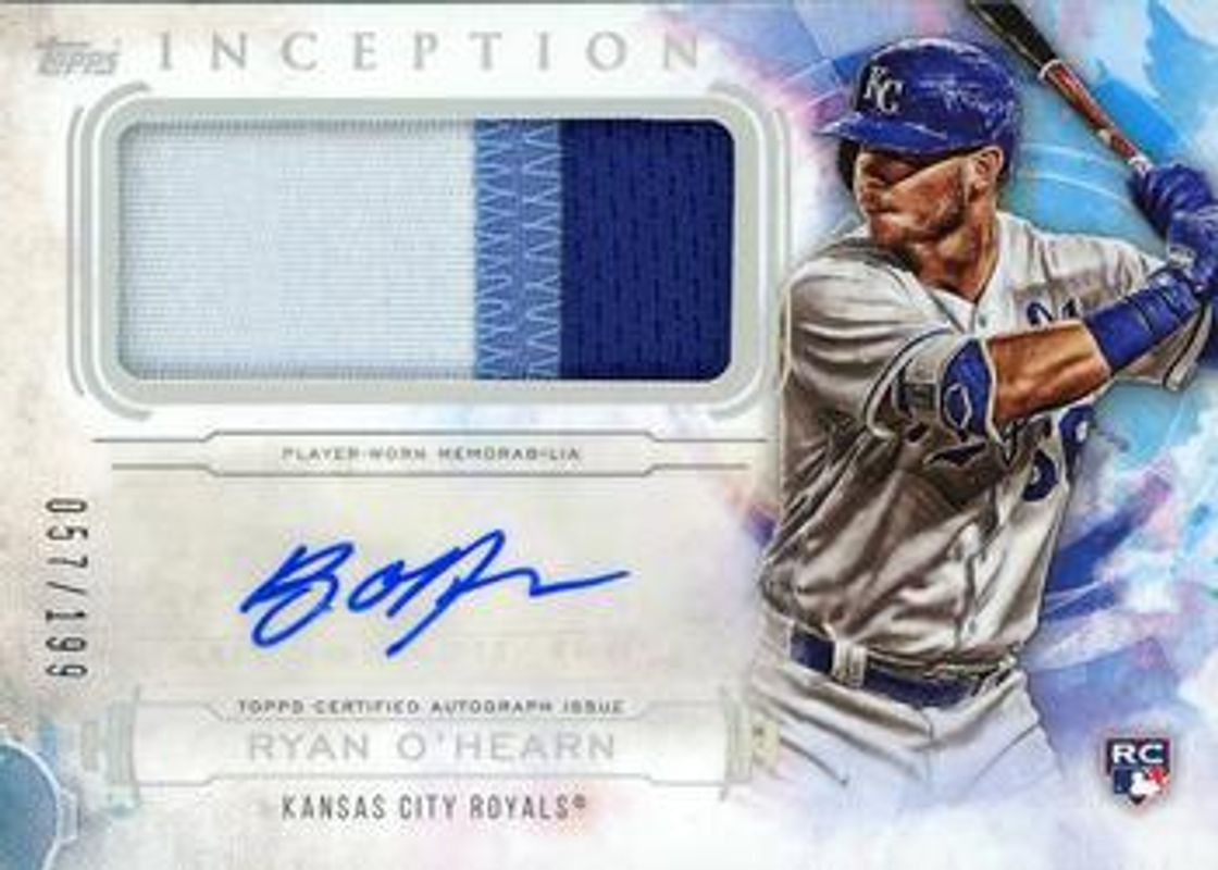 2019 Topps Inception #IAP-ROH Autographs Patch /199