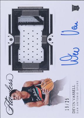 2020 Flawless #HPA-VAS Horizontal Patch Autographs /25