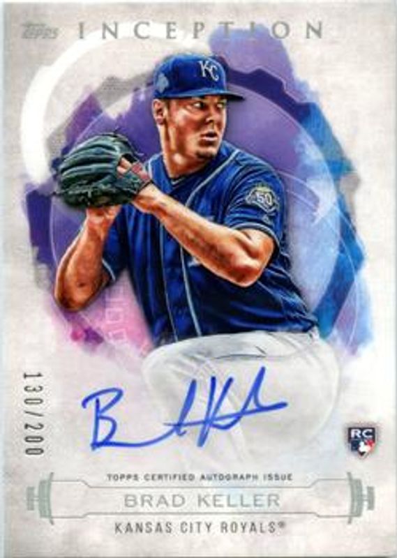 Brad Keller 2019 Topps Inception #RES-BK Rookies & Emerging Stars Autographs /250 RAW