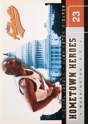 2002 Fleer Authentix #16HH Hometown Heroes