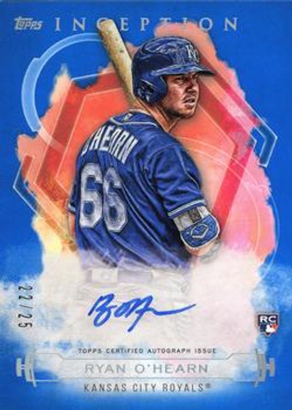 2019 Topps Inception #RES-ROH Rookies & Emerging Stars Autographs - Blue /25