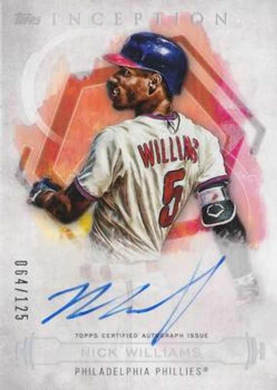 2019 Topps Inception #RES-NW Rookies & Emerging Stars Autographs /250
