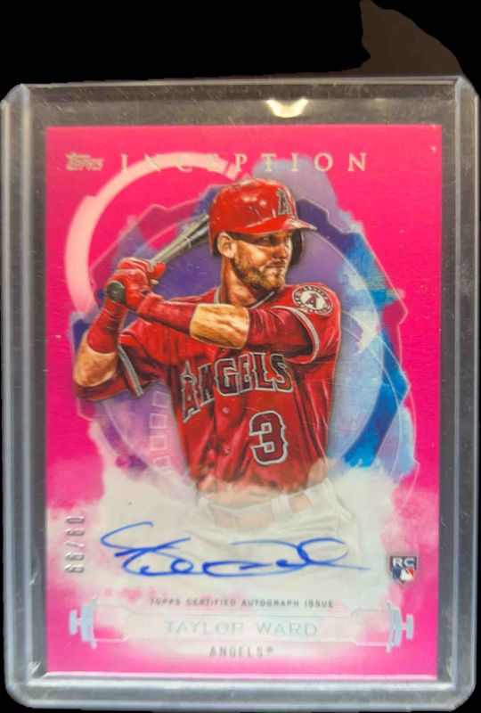 Taylor Ward 2019 Topps Inception #RES-TWA Rookies & Emerging Stars Autographs - Magenta /99 RAW