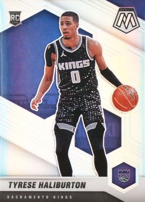 タイリースハリバートン RC Variation Celestial 99シリ 2022-23 Panini Select Tyrese Haliburton Auto Silver Prizm