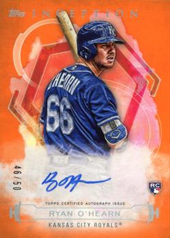 2019 Topps Inception #RES-ROH Rookies & Emerging Stars Autographs - Orange /50