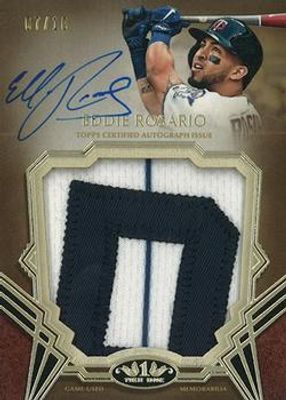 2019 Topps Tier One #APP-ER Autographed Prodigious Patches /10