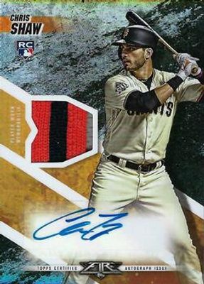 2019 Topps Fire #FAP-CS Autographs Patch /25
