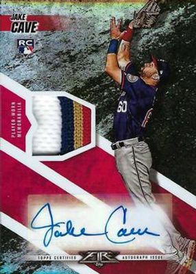 2019 Topps Fire #FAP-JC Autographs Patch /25