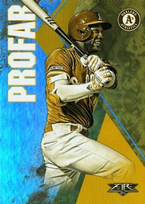 2019 Topps Fire #60 Gold Minted