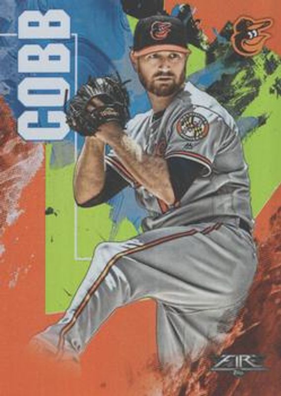 2019 Topps Fire #166 Orange /299
