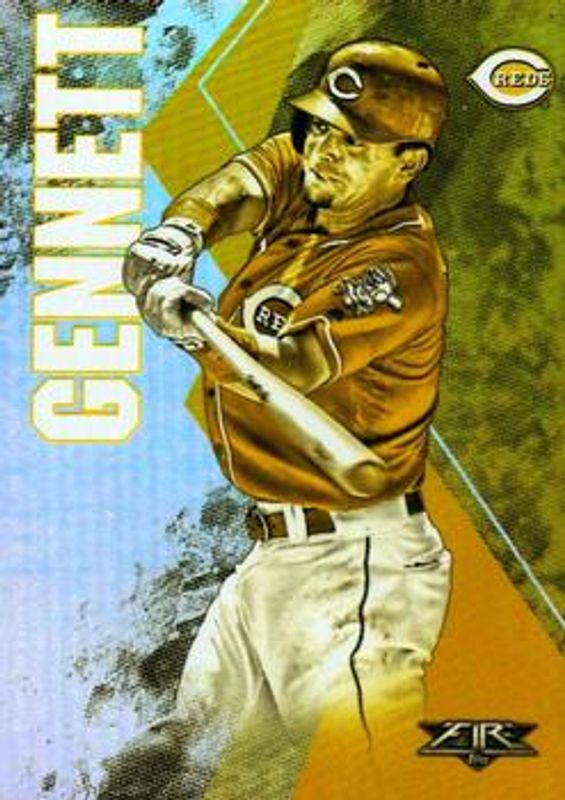 2019 Topps Fire #162 Gold Minted