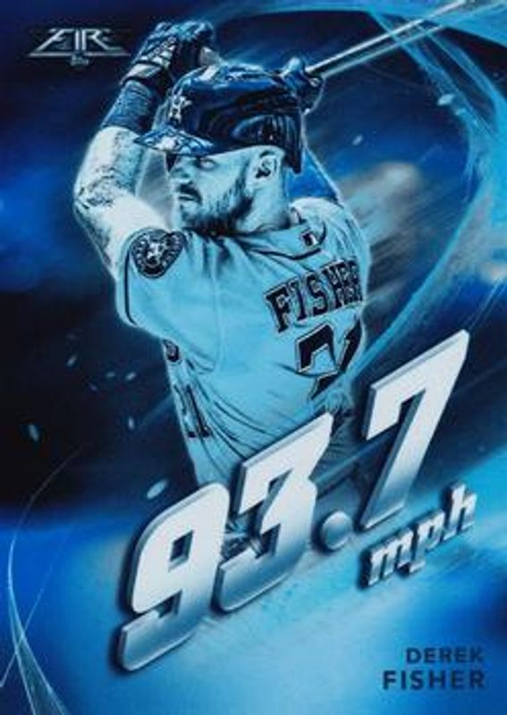 2019 Topps Fire #MV-11 Maximum Velocity - Blue Chip