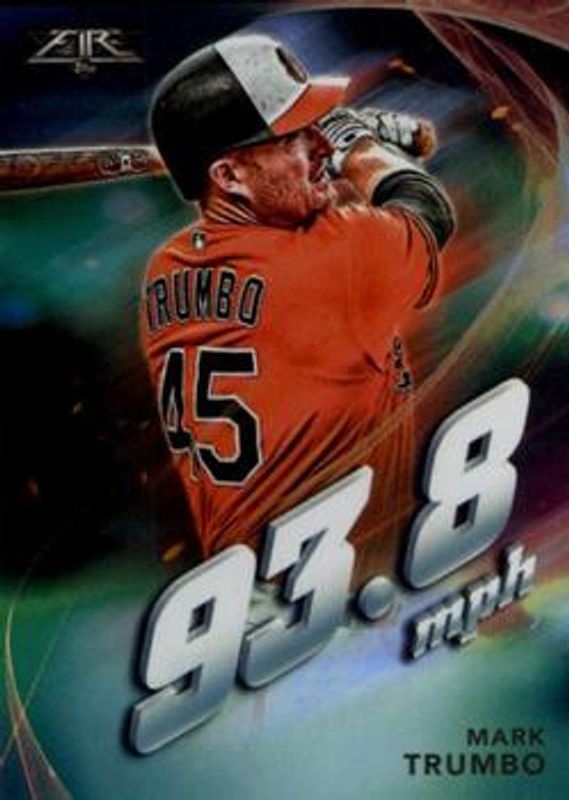 2019 Topps Fire #MV-10 Maximum Velocity