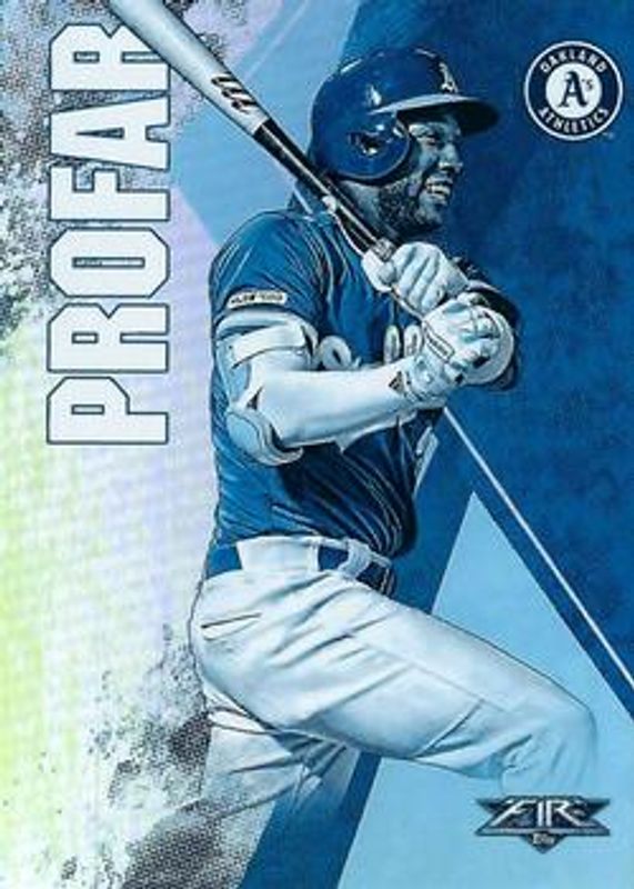 2019 Topps Fire #60 Blue Chip