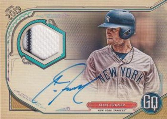 2019 Topps Gypsy Queen #AG-CF Autographs Garments /50