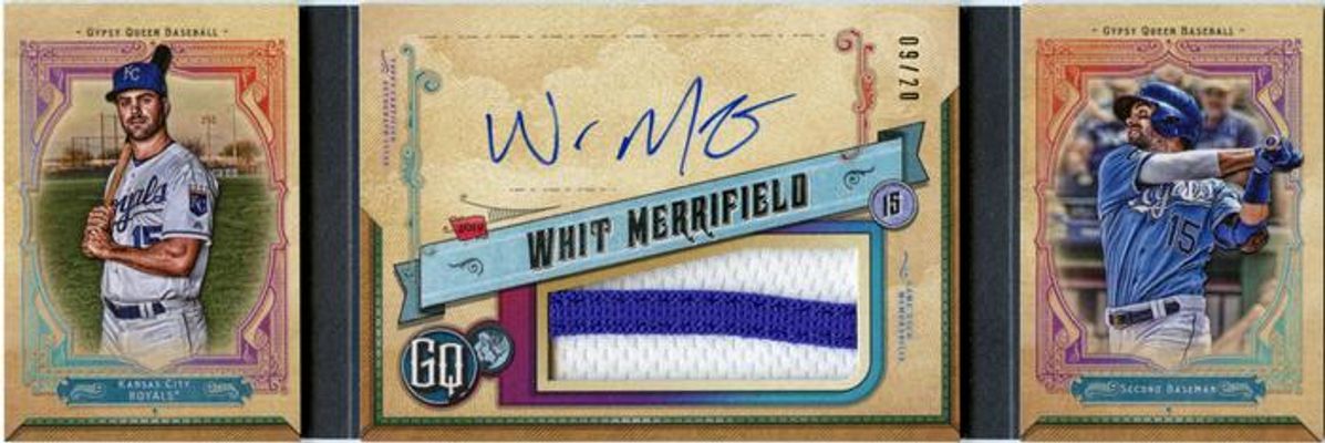 2019 Topps Gypsy Queen #GQAP-WM Autographs Patch Book /20