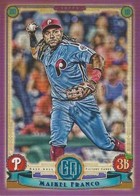 2019 Topps Gypsy Queen #69 Purple