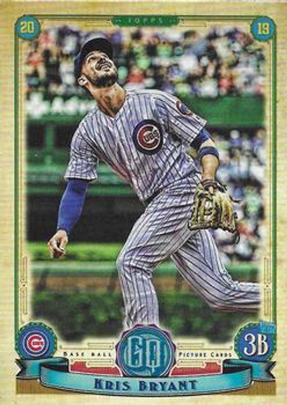 Kris Bryant 2019 Topps Gypsy Queen #100 Base RAW