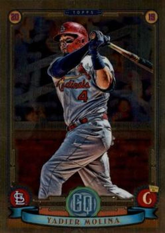 Yadier Molina 2019 Topps Gypsy Queen #6 Chrome Box Topper RAW